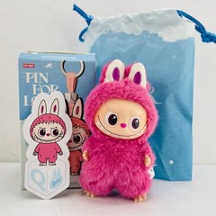 POP MART Labubu The Monsters Pin For Love Series Mini Vinyl Plush Doll Pendant Q