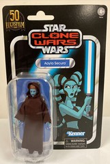 Star Wars Vintage Clone Wars VC217 Aayla Secura 3.75″ Figure Mint! In Hand! MOC