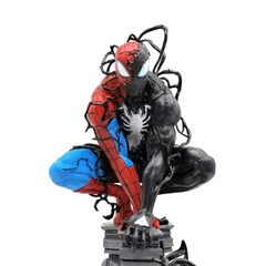 Symbiotic Spider-Man Venom Figure LED 15in Statue PVC Marvel Model Collectables