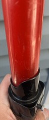 Star Wars LFL 2007 Hasbro Red Lightsaber Build Saber Vader Lights/Sound Crystals