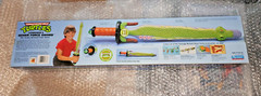 NEW! Teenage Mutant Ninja Turtles Sewer Force Leonardo’s Sword (Playmates, 1990)