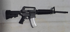 1/6 Scale Modern USA M4 Assault Rifle with Extendable Stock JM-822