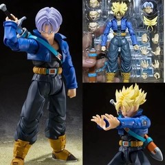 15cm Anime Dragon Ball Z Figures Shf Super Saiyan Trunks Future Boy Torankusu To
