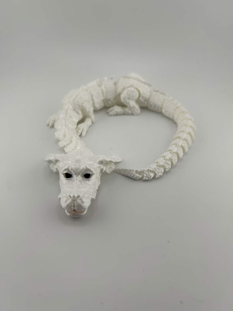 3D Printed & Articulating Falkor 15” (The NeverEnding Story)