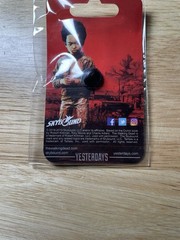 The Walking Dead AJ Pin 1 1/2 Inches Skybound Games Final Season Brand New