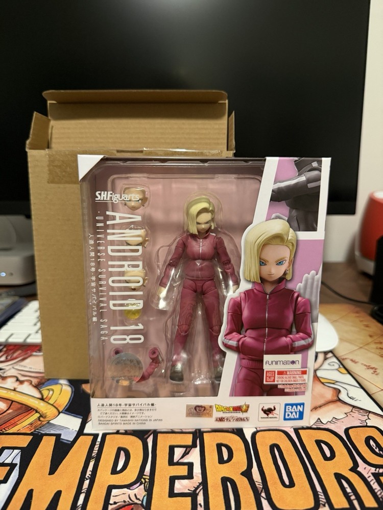 Bandai S.H. Figuarts Android 18 Universe Survival Saga BRAND NEW – US SELLER