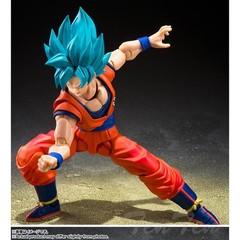 S.H.Figuarts Super Saiyan God Super Saiyan Goku Blue Power Dragon Ball Figure