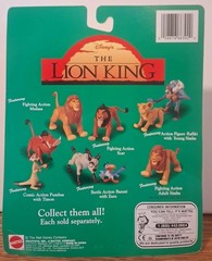 Vintage 1994 Mattel Disney’s The Lion King Battle Action Banzai with Zazu (NIP)
