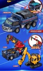 Metal Cardbot W BLAION SOLIDHORN NIGHTGRIFFON 3-Transforming Robot Car set 2025