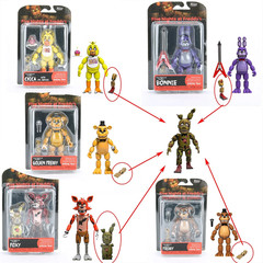 FNAF Action Figure Five Nights at Freddy’s Bonnie Foxy Security Breach Figure US