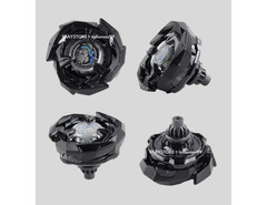 Limited Edition Beyblade X BX-01 Dran Sword Black Burst Top Launcher Grip Set
