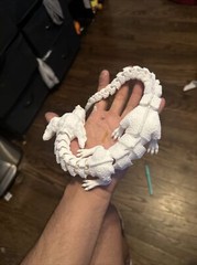 neverending story Falkor Articulated Dragon 12” Long
