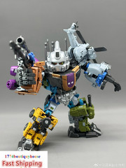 NEW BOX SET TRANSFORMER JiGuangMao Toy JGM-SKP03 Mini-Bruty Bruticus IN USA 6.7′