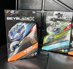 Beyblade X Lot of 4 UX Buster Dran Wand Wizard Lance Knight Claw Leon Sealed NEW
