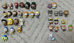 Disney Doorables lot of 35 Mixed Figures Moana Frozen Stitch Belle Pinnochio