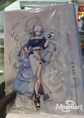 miHoYo Honkai: Star Rail ChaPanda Jing Yuan Yao Guang Acrylic Stand Badge Ticket