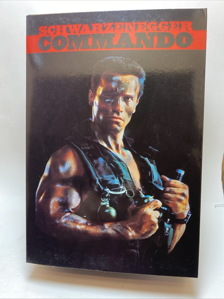 Neca Arnold Schwarzenegger Commando Matrix Ultimate Action Figure 7” 30th Ann