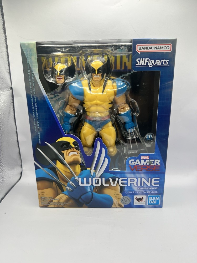 S.H. Figuarts Wolverine Gamerverse Marvel vs. Capcom (US SELLER)
