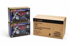 Transformers x Street Fighter II Ryu Megatron M Bison CASE OF 2 New