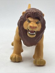 Vintage 1994 Mattel Disney The Lion King Fighting Action Adult Simba Figure