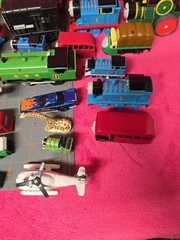 Thomas The Train Mixed Toy Lot 45 Items Metal Plastic Rubber Mixed Lot Toys