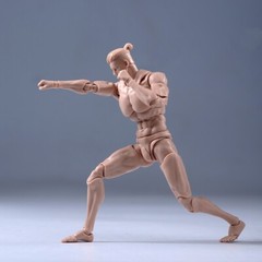 USA Romankey COWL 1/12 Male Action Figure Body 6in Pale Skin Joint Model w/Head