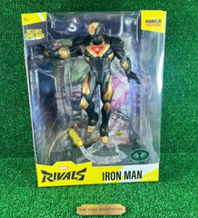 McFarlane Marvel Rivals Iron Man PLATINUM EDITION CHASE Black Gold Statue NEW