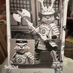 NECA Usagi Yojimbo 7″ B&W Action Figure TMNT Samurai Adventure