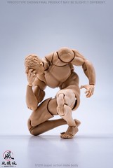 Wind Toys 1/12 Male Flexible Joint Body 16cm White Articulated 6″ Action Figure