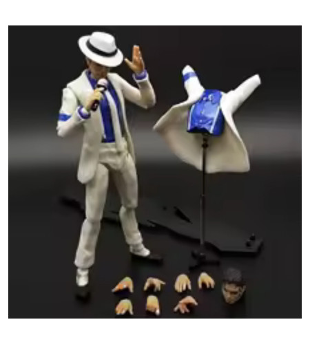 Michael Jackson Smooth Criminal Moonwalk Action Figure Model Toys Michael Jackso