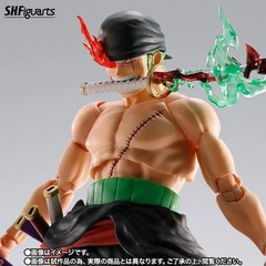 Bandai S.H.Figuarts One Piece: Roronoa Zoro The King of Hell Action Figure New