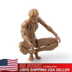 Mirrfig 1/12 MF001 Male Action Figure Body 6inch Yellow Skin Super Jointed Model