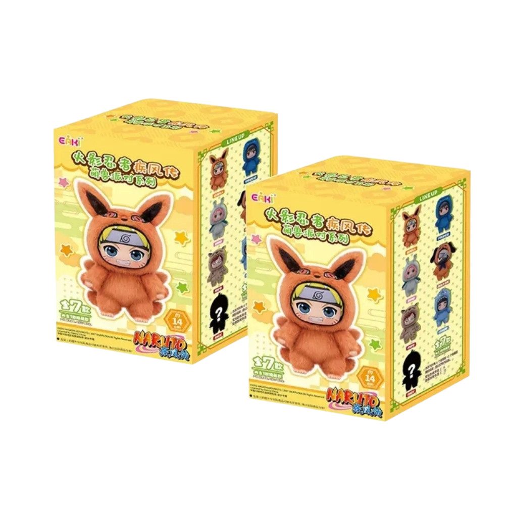 TOP TOY Naruto Beast Party Series Plush Confirmed Blind Box Figure Gift BNWT
