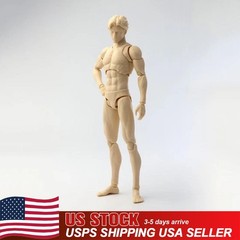 Mirrfig 1/12 MF001 Male Action Figure Body 6″ Pale Skin Super Jointed Model Toys
