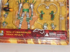 3 CYBERFROG Action Figures: New, SIGNED: Cyberfrog, 90’s, Heather Swain | EVS