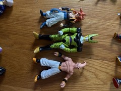 Dragon Ball Z GT Super Action Figure Lot 24 Goku Trunks Gogeta Cell Vegito