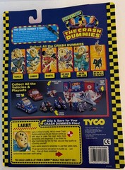 AFA READY LARRY The Crash Test Dummies 1991 LARRY Action Figure Tyco Toys MOC!!