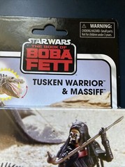 NEW Star Wars Book of Boba Fett TUSKEN WARRIOR & MASSIFF FREE SHIPPING