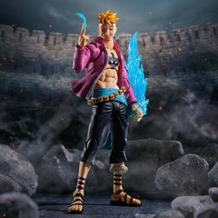 Authentic Bandai S.H.Figuarts Marco Marineford Anime Figure New