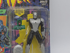 Spider-Man Super Web Shield toybiz – Factory defect 1994 Missing Arm