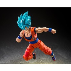 BANDAI S.H.Figuarts Super Saiyan God SS Son Goku Blue Power Transcending Limits