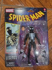 Spider-Man Marvel Legends Retro Cardback Spider-Venom 6″ Action Figure IN HANDS