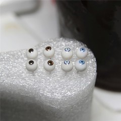 1/6 Female Head Carved Changable Eyeballs Model 5mm Figure Accessories