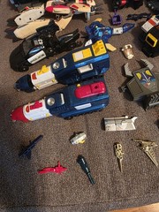 Vintage Transformers Lot Pieces And Weapons None Are Complete NO RETURNS