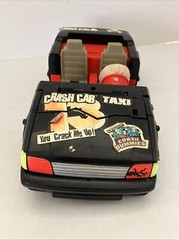 TYCO Crash Dummies Dummy Derby Black Car 1991 Not Complete Vintage Toy 90’s