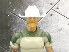 Custom 1:12 Scale Western Cowboy Hat Accessory for 6″ Action Figures – MEDIUM