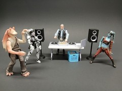 1:18 scale DJ EQUIPMENT ACCESSORIES #2 DIORAMA PROP STAR WARS GI JOE marvel