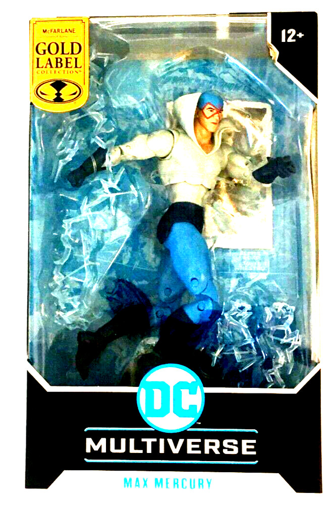 DC Multiverse Gold Label Max Mercury The Flash 7″ Action Figure McFarlane NIB