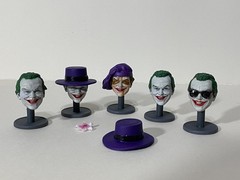 McFarlane DC Multiverse 1989 Batman Joker J Nicholson Custom Action Figure Head