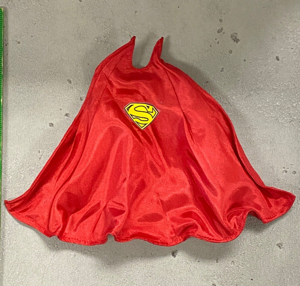 PB-C-SUP: 1/12 Red Wired Cape w/ logo for 6″~7″ DC Superman